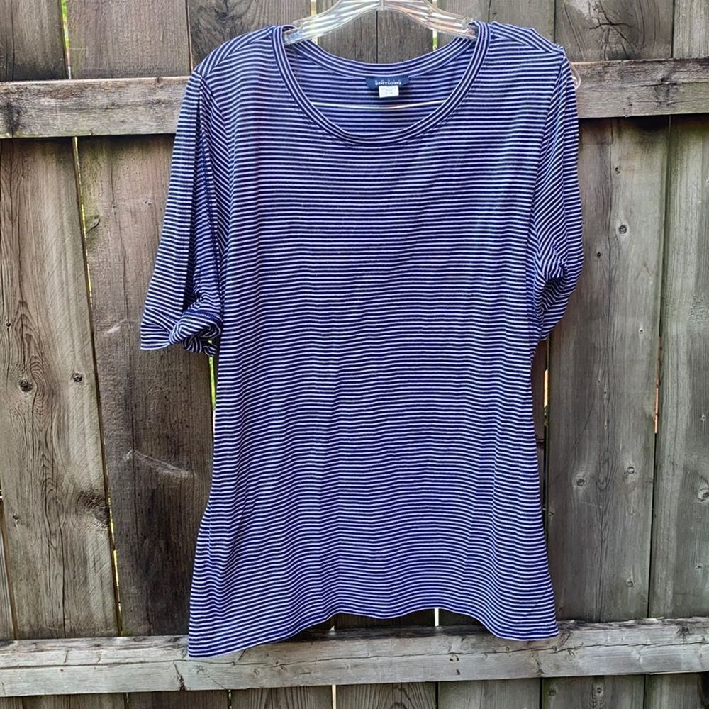 Basic Editions open sleeve top sz. XL